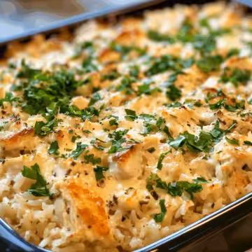 Chicken Rice Casserole for Easy Dinners taken with iphone 15 pro max --iw 2 --ar 4:5 --v 6.1 --raw