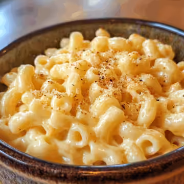 Crock Pot Mac and Cheese taken with iphone 15 pro max --iw 2 --ar 4:5 --v 6.1 --raw