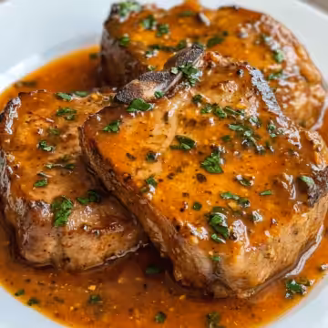 Crock Pot Pork Chops That Melt in Your Mouth taken with iphone 15 pro max --iw 2 --ar 4:5 --v 6.1 --raw