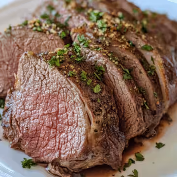 Crock Pot Sirloin Tip Roast taken with iphone 15 pro max --iw 2 --ar 4:5 --v 6.1 --raw