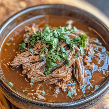 Slow Cooker Barbacoa Beef taken with iphone 15 pro max --iw 2 --ar 4:5 --v 6.1 --raw