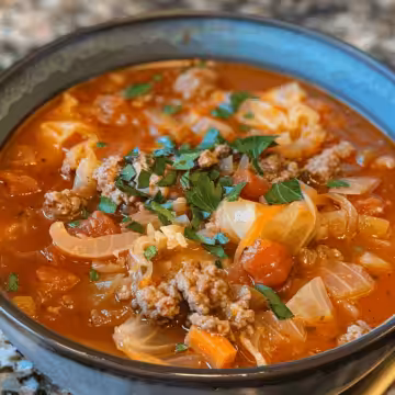 Slow-Cooker Cabbage Roll Soup taken with iphone 15 pro max --iw 2 --ar 4:5 --v 6.0 --raw