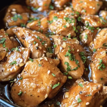 Slow-Cooker Honey-Garlic Chicken taken with iphone 15 pro max --iw 2 --ar 4:5 --v 6.1 --raw