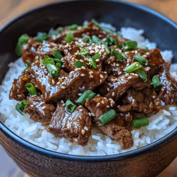 Slow Cooker Korean Beef Recipe taken with iphone 15 pro max --iw 2 --ar 4:5 --v 6.1 --raw