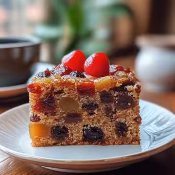 3 Ingredient Fruit Cake taken with iphone 15 pro max --iw 2 --ar 4:5 --v 6.1 --raw