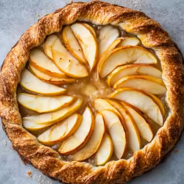Apple Galette Vegan Gluten Free taken with iphone 15 pro max --iw 2 --ar 4:5 --v 6.1 --raw