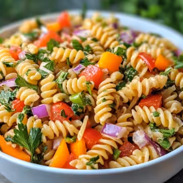 Big Mac Pasta Salad Recipe taken with iphone 15 pro max --iw 2 --ar 4:5 --v 6.1 --raw