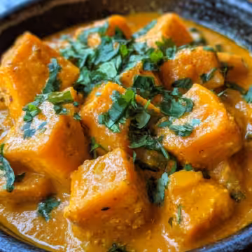 Butter Chicken Pumpkin Curry taken with iphone 15 pro max --iw 2 --ar 4:5 --v 6.1 --raw