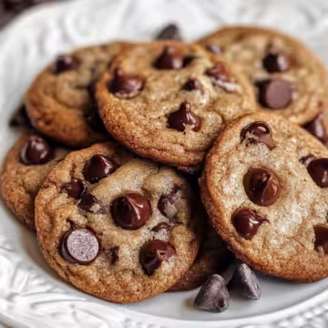 Cherry Chocolate Chip Cookies With Mocha Chips taken with iphone 15 pro max --iw 2 --ar 4:5 --v 6.1 --raw