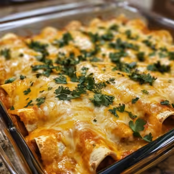 Chicken Enchiladas taken with iphone 15 pro max --iw 2 --ar 4:5 --v 6.1 --raw