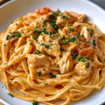 Cowboy Butter Chicken Linguine Recipe for Creamy Pasta Lovers taken with iphone 15 pro max --iw 2 --ar 4:5 --v 6.1 --raw