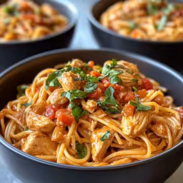 Cowboy Butter Chicken Pasta Recipe taken with iphone 15 pro max --iw 2 --ar 4:5 --v 6.1 --raw