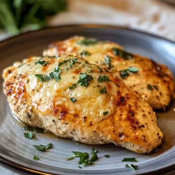 Creamy Garlic Parmesan Chicken Breast Recipe taken with iphone 15 pro max --iw 2 --ar 4:5 --v 6.1 --raw