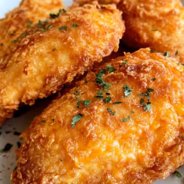 Crispy Cheddar Chicken taken with iphone 15 pro max --iw 2 --ar 4:5 --v 6.1 --raw