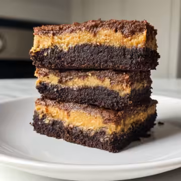 Double Layer Vegan Brookies taken with iphone 15 pro max --iw 2 --ar 4:5 --v 6.1 --raw
