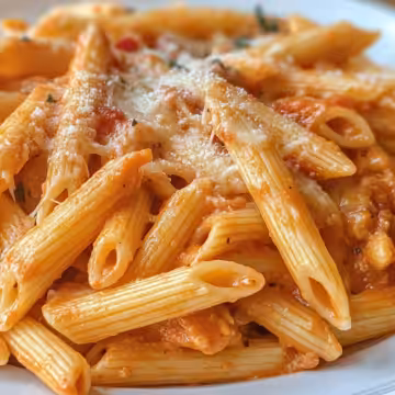 Easy Crockpot Pasta Recipes taken with iphone 15 pro max --iw 2 --ar 4:5 --v 6.1 --raw