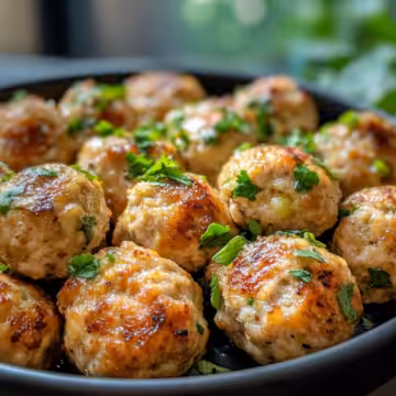 Easy Thai Baked Chicken Meatballs taken with iphone 15 pro max --iw 2 --ar 4:5 --v 6.1 --raw