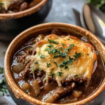 French Onion Beef Stew taken with iphone 15 pro max --iw 2 --ar 4:5 --v 6.1 --raw