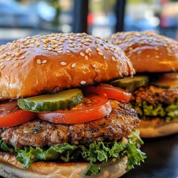 Greek Chicken Burgers taken with iphone 15 pro max --iw 2 --ar 4:5 --v 6.1 --raw