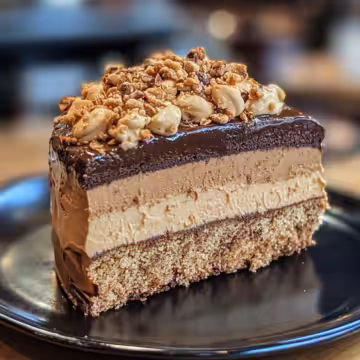 Hazelnut Espresso Cake A Rich Moist Delight With A Nutty Espresso Kick taken with iphone 15 pro max --iw 2 --ar 4:5 --v 6.1 --raw
