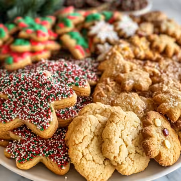 Holiday Cookie Recipe Favorites taken with iphone 15 pro max --iw 2 --ar 4:5 --v 6.1 --raw