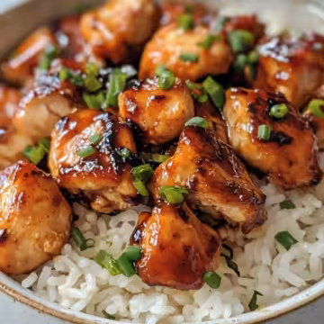 Honey Bbq Chicken Rice A Delicious And Easy Recipe For Dinner taken with iphone 15 pro max --iw 2 --ar 4:5 --v 6.1 --raw