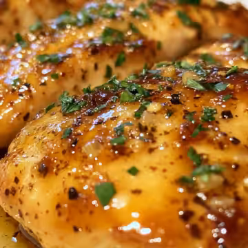 Honey Garlic Chicken Breasts recipe taken with iphone 15 pro max --iw 2 --ar 4:5 --v 6.1 --raw