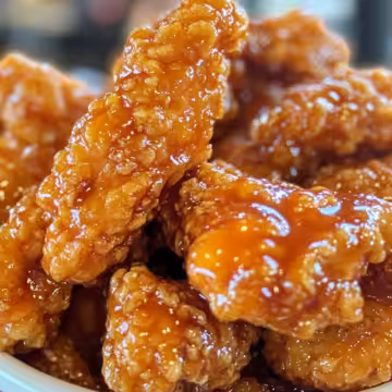 Irresistible Hot Honey Chicken Tenders taken with iphone 15 pro max --iw 2 --ar 4:5 --v 6.1 --raw