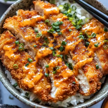 Irresistible Japanese Katsu Bowls With Tonkatsu Sauce Recipe taken with iphone 15 pro max --iw 2 --ar 4:5 --v 6.1 --raw