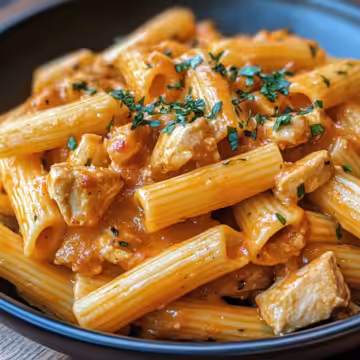 Irresistible Marry Me Chicken Pasta Recipe taken with iphone 15 pro max --iw 2 --ar 4:5 --v 6.1 --raw