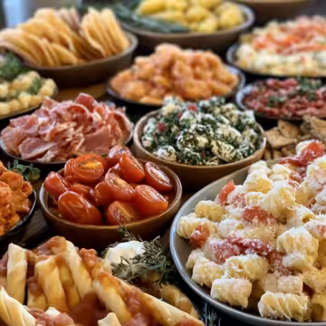 Italian Christmas Appetizers To Try This Year taken with iphone 15 pro max --iw 2 --ar 4:5 --v 6.1 --raw