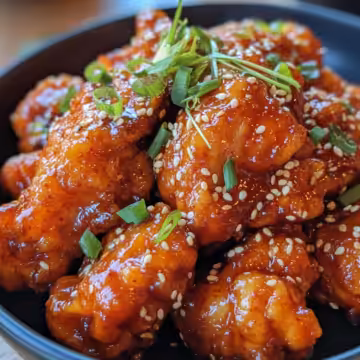 Korean Gochujang Chicken taken with iphone 15 pro max --iw 2 --ar 4:5 --v 6.1 --raw