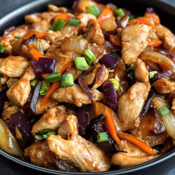 Moo Shu Chicken Recipe taken with iphone 15 pro max --iw 2 --ar 4:5 --v 6.1 --raw