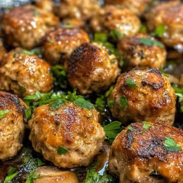 Mushroom Chicken Meatballs taken with iphone 15 pro max --iw 2 --ar 4:5 --v 6.1 --raw