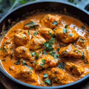Packed Creamy Chicken Recipe for Any Occasion taken with iphone 15 pro max --iw 2 --ar 4:5 --v 6.1 --raw