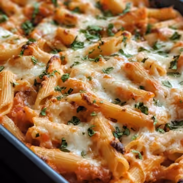 Penne Pasta Bake taken with iphone 15 pro max --iw 2 --ar 4:5 --v 6.1 --raw