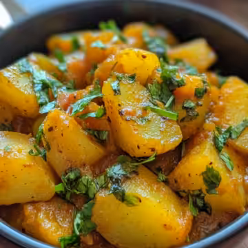 Potato Curry taken with iphone 15 pro max --iw 2 --ar 4:5 --v 6.1 --raw