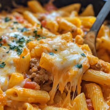 Rotel Pasta Fiesta Creamy Cheesy Tex Mex Dinner Delight taken with iphone 15 pro max --iw 2 --ar 4:5 --v 6.1 --raw