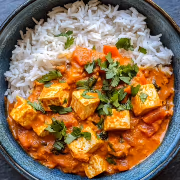 Vegan Slow Cooker Tofu Tikka Masala taken with iphone 15 pro max --iw 2 --ar 4:5 --v 6.1 --raw