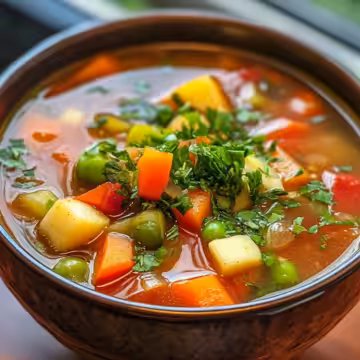 Vegetable Soup taken with iphone 15 pro max --iw 2 --ar 4:5 --v 6.1 --raw