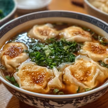 Wonton Soup taken with iphone 15 pro max --iw 2 --ar 4:5 --v 6.1 --raw