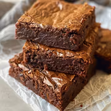 Authentic Baileys Irish Cream Brownies taken with iphone 15 pro max --iw 2 --ar 4:5 --v 6.0 --raw