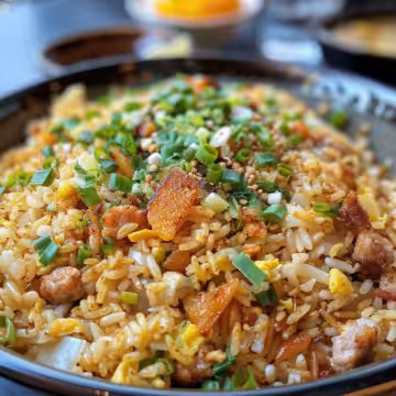 Bang Bang Fried Rice taken with iphone 15 pro max --iw 2 --ar 4:5 --v 6.0 --raw