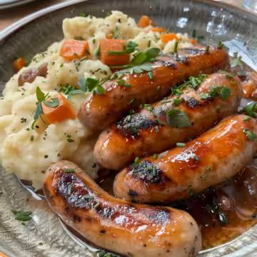 Bangers and Mash taken with iphone 15 pro max --iw 2 --ar 4:5 --v 6.0 --raw