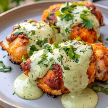 Best Peruvian Chicken with Creamy Green Sauce Recipe taken with iphone 15 pro max --iw 2 --ar 4:5 --v 6.0 --raw