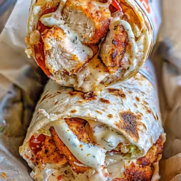 Cheesy Garlic Chicken Wraps – Ooey, Gooey, and Ready in Minutes! taken with iphone 15 pro max --iw 2 --ar 4:5 --v 6.0 --raw