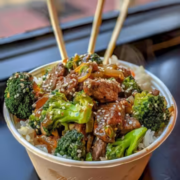 Chinese Beef and Broccoli (One Pan Take-Out) taken with iphone 15 pro max --iw 2 --ar 4:5 --v 6.0 --raw