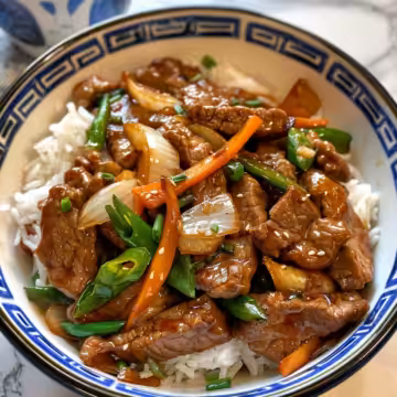 Chinese Beef and Onion Stir Fry Recipe taken with iphone 15 pro max --iw 2 --ar 4:5 --v 6.0 --raw