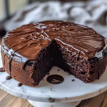 Chocolate Zucchini Cake taken with iphone 15 pro max --iw 2 --ar 4:5 --v 6.1 --raw