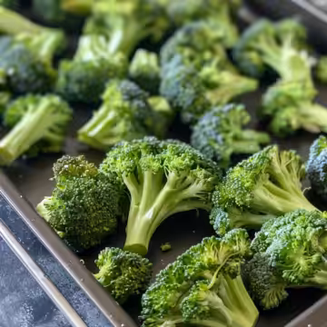 Copycat Longhorn Garlic Parmesan Broccoli taken with iphone 15 pro max --iw 2 --ar 4:5 --v 6.0 --raw